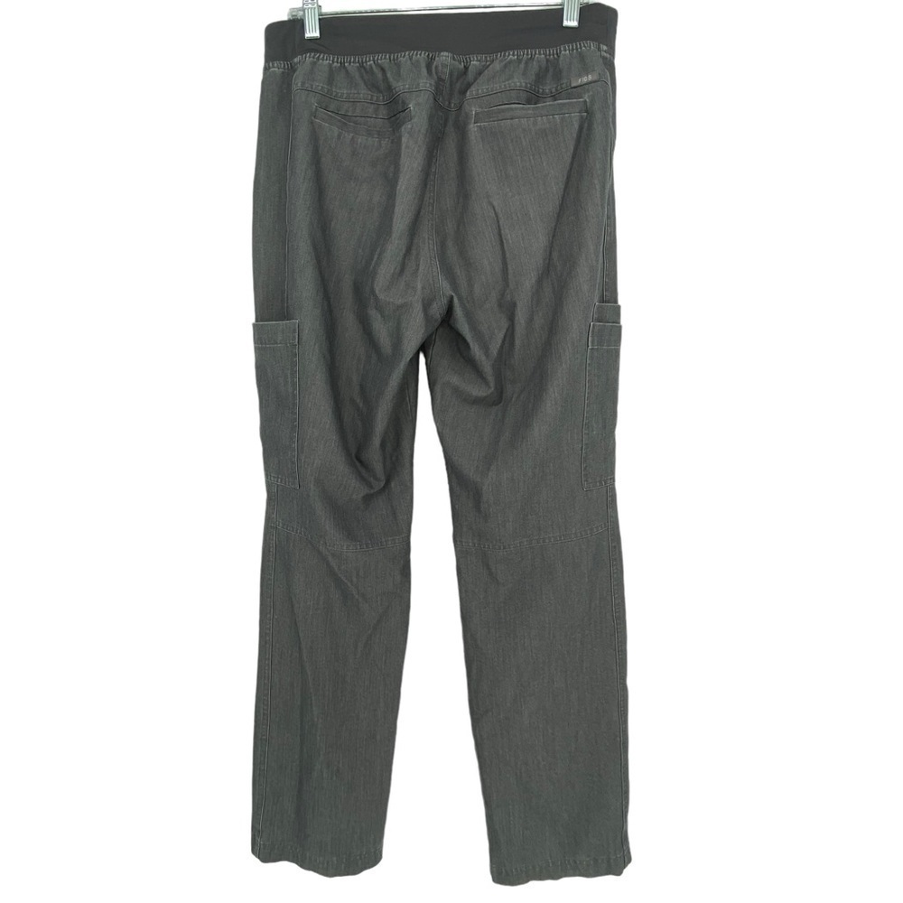 FIGS gray pocket leg nursing medical pants size medium - Picture 2 of 16